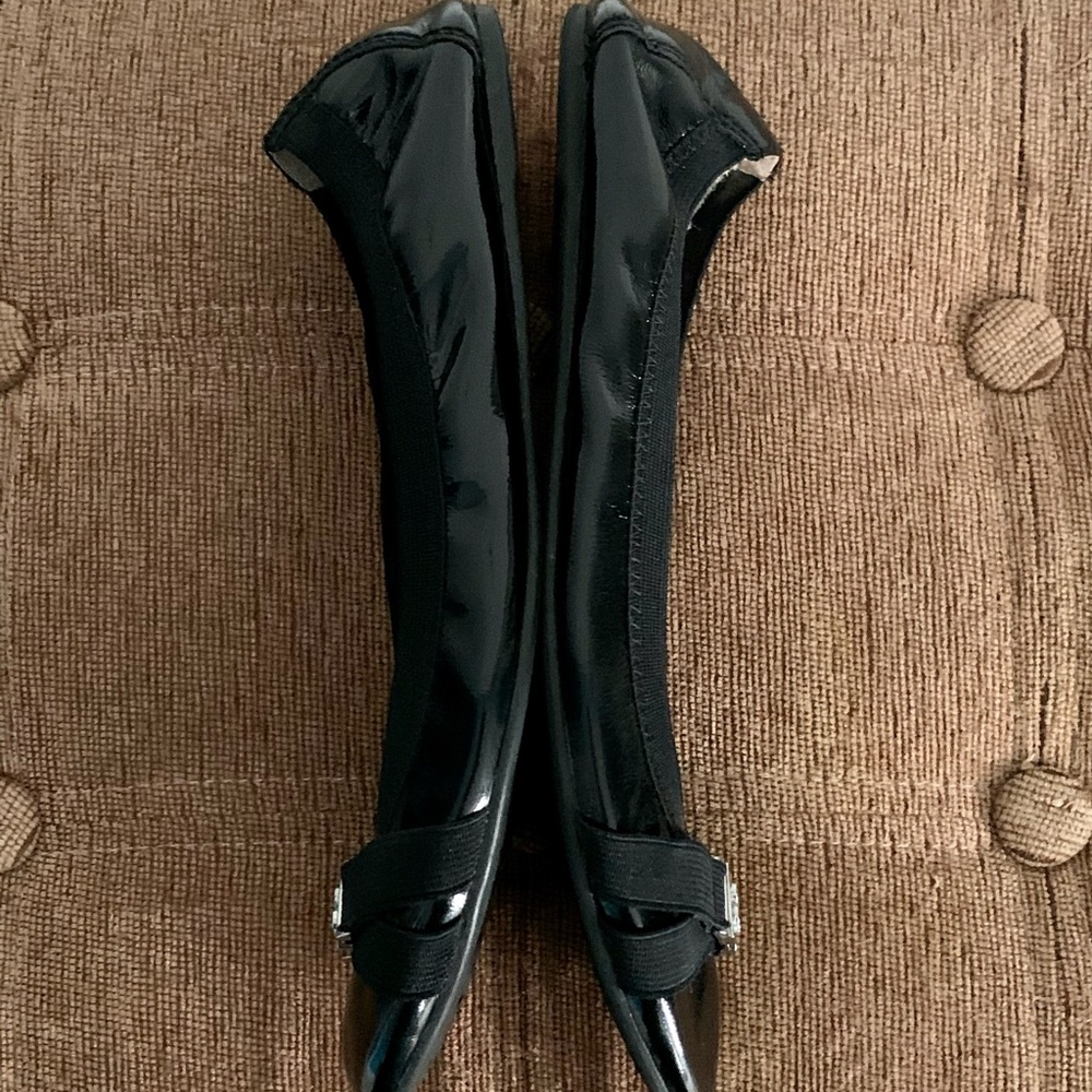 SOLD✨ Flash Sale ✨ Coach Ballet Flats (Black Patent Leather) Size 7.5 (Like New) - Picture 6 of 8